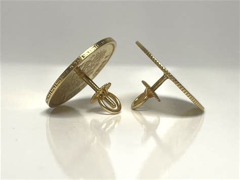 Hock Shop Marketplace | 2X 22K GOLD COIN EARRINGS