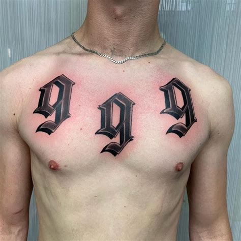21 Outstanding 999 Tattoo - Small Tattoos & Ideas