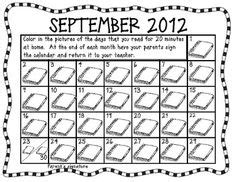 8 gorgeous reading calendar ideas