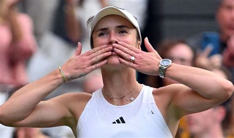 Svitolina in express mode to join Rybakina in Wimbledon quarter-finals
