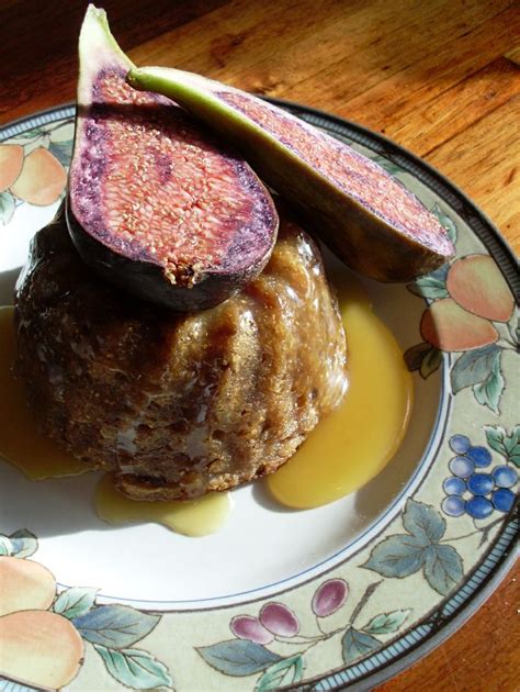 Fig puddings with honey caramel sauce | Fig pudding, Honey caramel ...