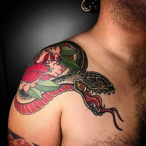 57 Soul-stirring Designs Of Japanese Snake Tattoos To Add To Your ...