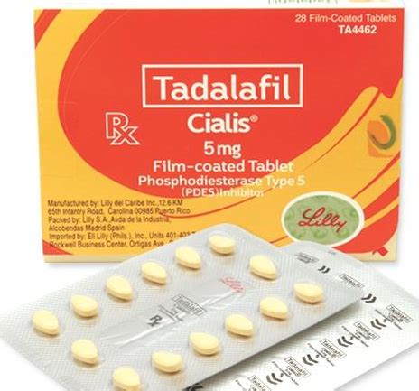 Тадалафил (Tadalafil) / Циалис 28 таблетки x 5 мг от Lilly