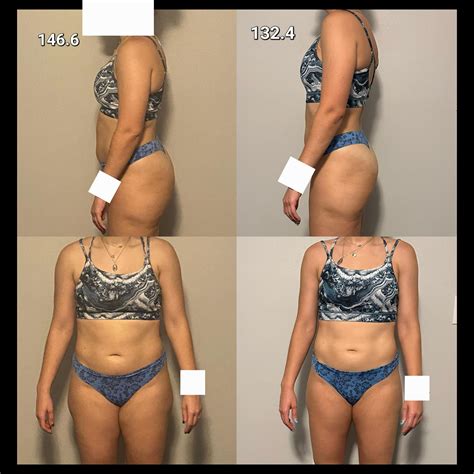 F/31/5'3" [146.6>132.4=14.2lbs] (4 months) I've lost almost 44lbs total
