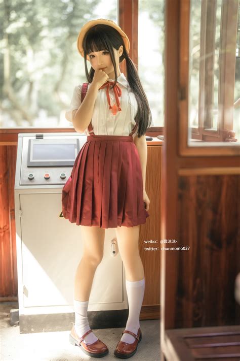蠢沫沫 - NO.198 红火车 [16P-100MB] | chunmomo
