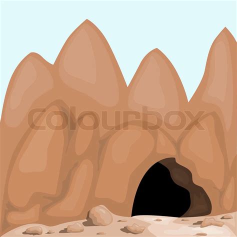 Stein Höhle eps10 | Stock-Vektor | Colourbox