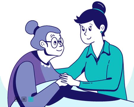 Работу сиделкой за пожилыми людьми.