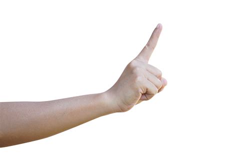 hand reaching  pushing  button  png