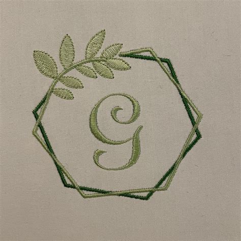 Embossed Embroidery Monogram Font, Monogram Machine Embroidery Alphabet ...