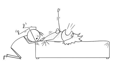 vector cartoon illustration  kama sutra sex pose sexual position