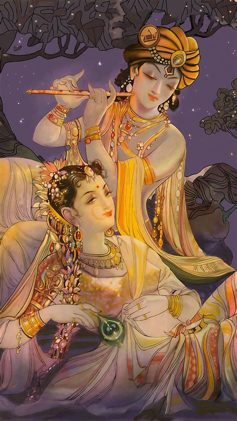 lord krishna  flute  hand wallpaper