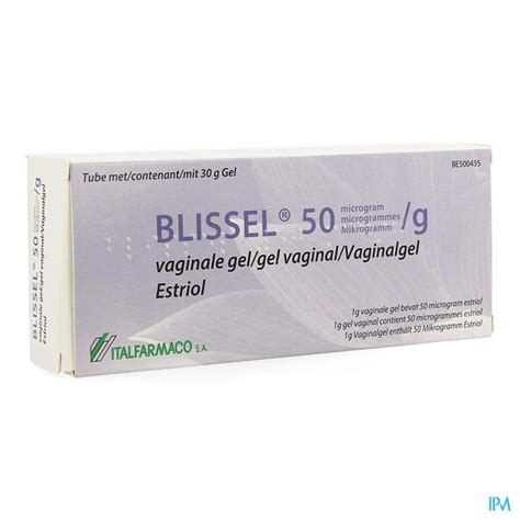 BLISSEL 50MCG/G VAGINALE GEL 30G | Apotheek Thiels
