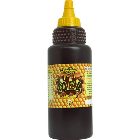 Mel Puro de Abelha 1Kg Florada Assa-Peixe | 100% Natural - Apicultura
