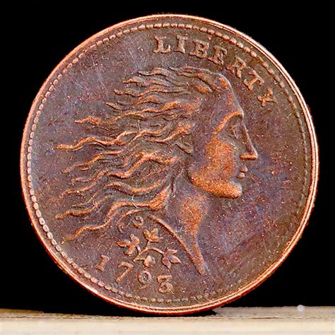 strawberry leaf large cent copper coin circulated etsy