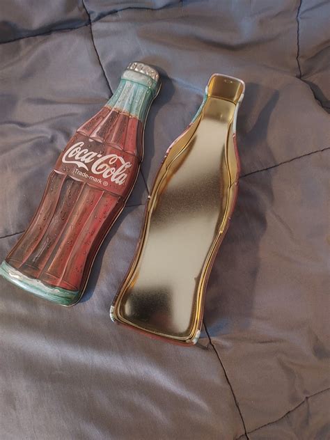 coca cola bottle tin etsy