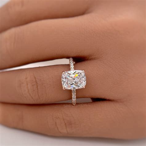 cushion wedding ring 7