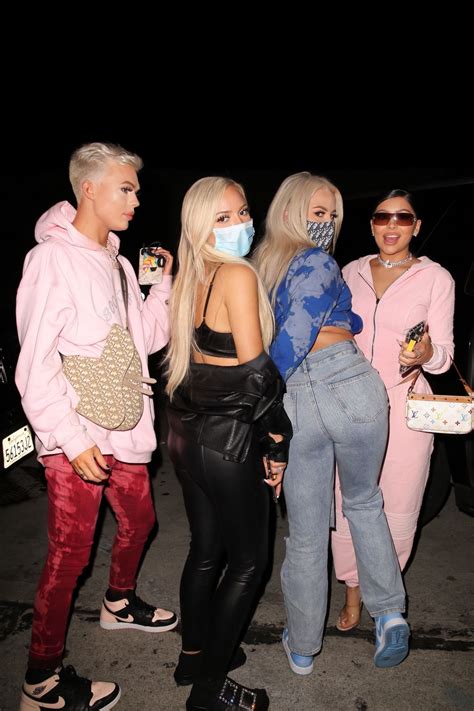 ABBY RAO and TANA MONGEAU Night Out in West Hollywood 07/10/2020