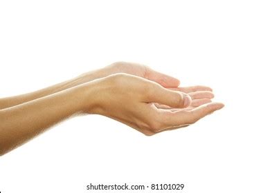 Hand Side View Drawing