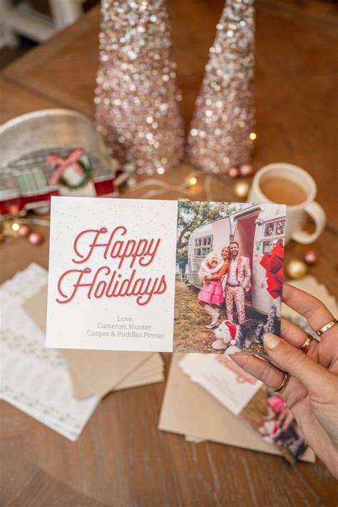 Vistaprint Christmas Cards Business / Custom Premium Plus Business ...