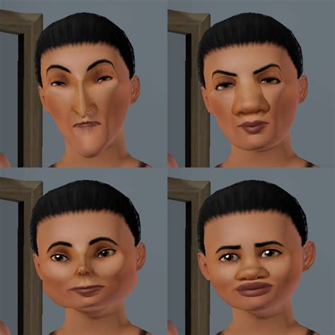 Sims 3 Female Faces