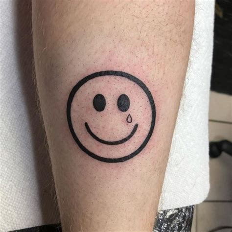 30 Best Smiley Face Tattoo Ideas - Read This First