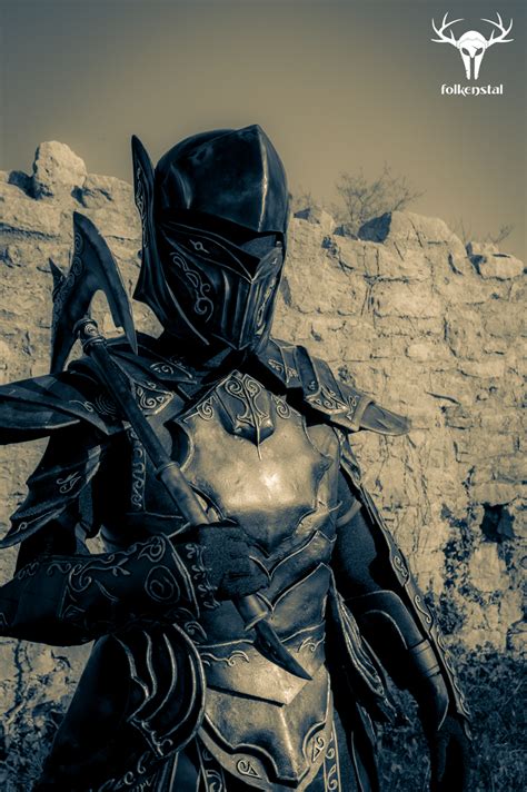 Skyrim Ebony Armor - cosplay photo No. 6 by Folkenstal on DeviantArt