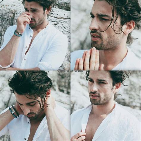 Handsome Turkish Actor with Stylish Beard