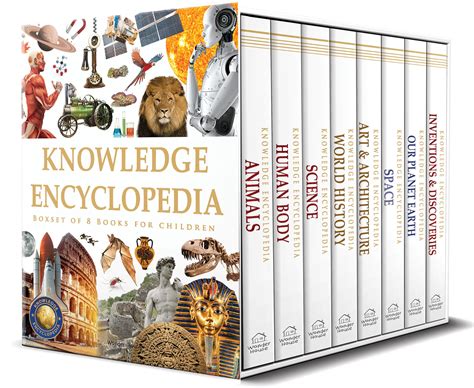 Knowledge Encyclopedia: Boxset of 8 Books (Knowledge Encyclopedia For