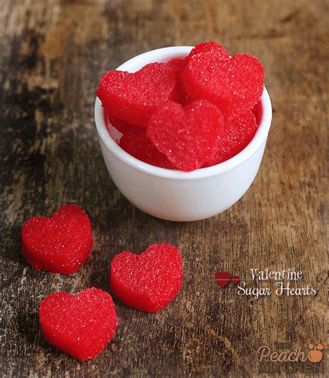 Sugar Hearts - The Peach Kitchen