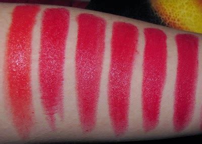 Gorgeous and Cheap: Red Lipstick Swatches!