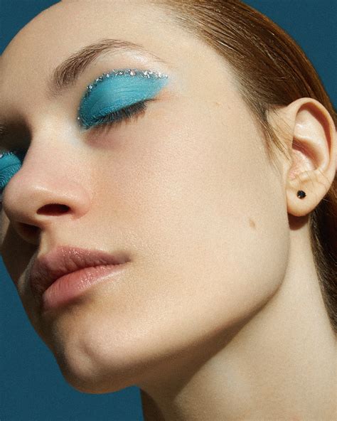 Blue shine on Behance