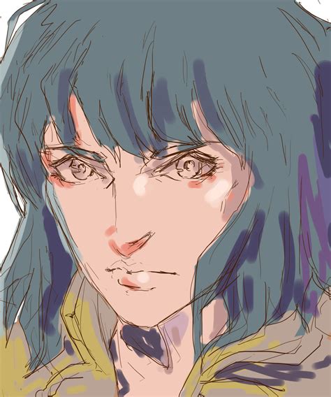Samuel Anugrah Andre - Major Kusanagi (Ghost In The Shell fan art)