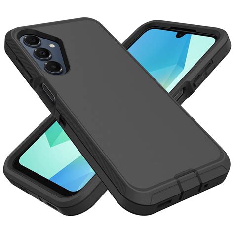 for Samsung Galaxy A16 5G Case, Heavy Duty Defender Case Dustproof