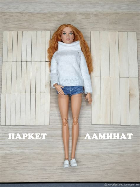 Деревянные дощечки в кукольный домик, 30 шт для творчества и поделок ...