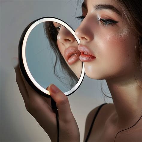 mirror  reflection image beauty reflection mirror