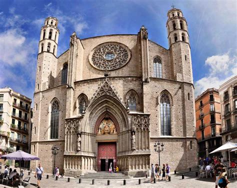 Barcelona - Kościół Santa Maria del Mar - zdjęcia