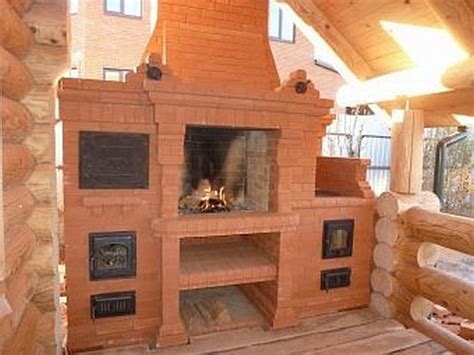 10 фото - печь мангал коптильня из кирпича - бесплатные проекты
