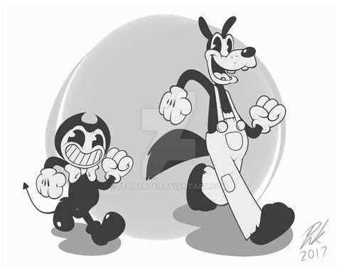 bendy  boris  felinerye  deviantart