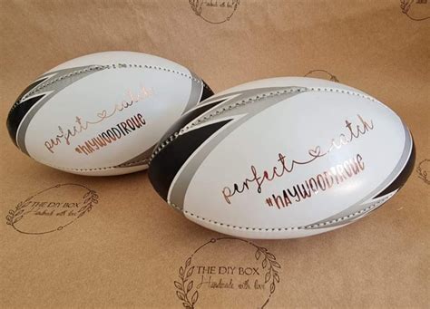 Mini Personalized Rugby Balls – The DIY Box SA