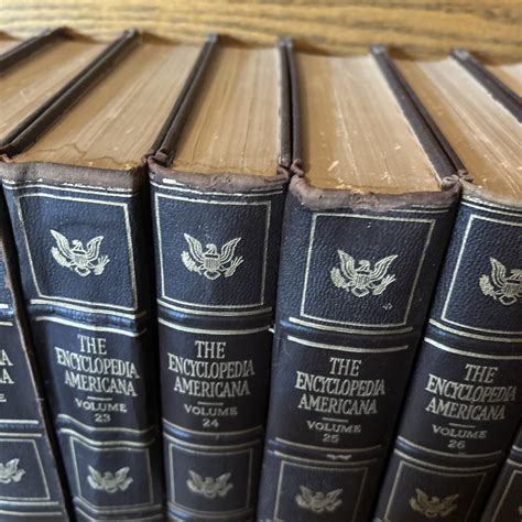 The Encyclopedia Americana Complete 30 Volume Set 1954 HC | eBay