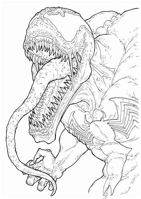 Venom Ausmalbilder