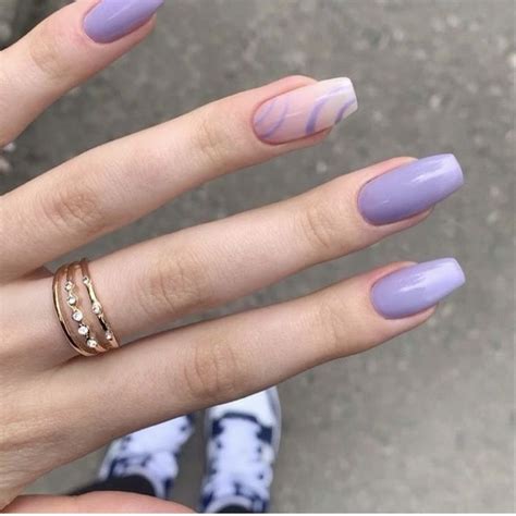 маникюр фиолетовый | Manicura de uñas, Manicura, Manicura para uñas cortas