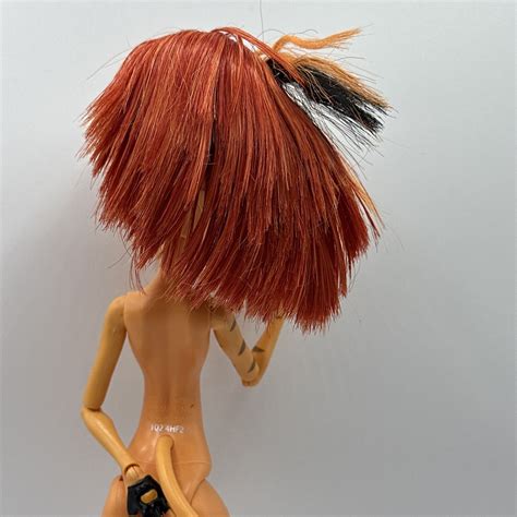 Monster High 2011 Toralei Werecat Naked Ghoul Sports striped | eBay