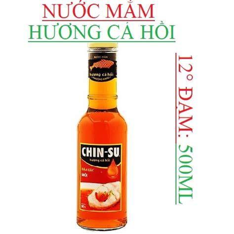 Nước mắm Chinsu hương cá hồi chai 500ml | Azmart.vn