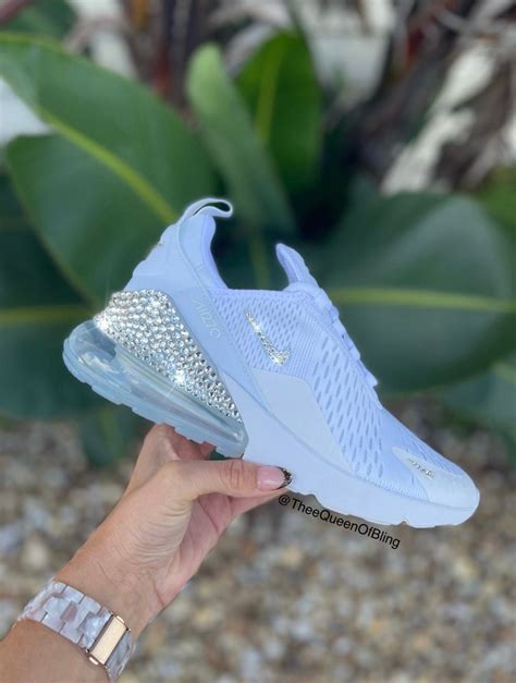 Womens White Nike Air Max 270 - Etsy