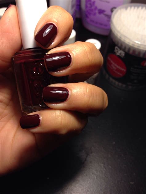 Nail Polish Dark Red Dress at Kiara Cann blog