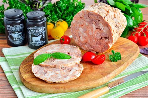 Ветчина из индейки в ветчиннице рецепт фото пошагово и видео - 1000.menu