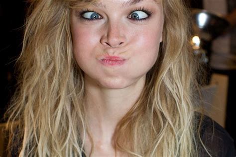 25 Photos of Models Making Funny Faces at Fashion Week - Racked