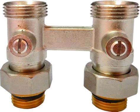 Кран радиаторный GROSS для нижнего подключения (бинокль) прямой 3/4"x1 ...