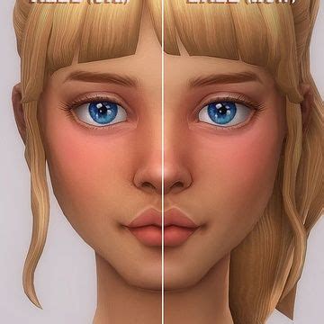 Updates & improvements ~ Skins, body presets, eyes & makeup sliders ...